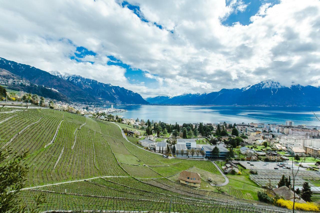 Chateau Du Chatelard Montreux Exteriér fotografie